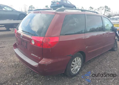 2007 Toyota Sienna Le z USA, uszkodzony, nr VIN 5TDZK23C77S015198